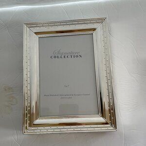 5x7 Frame Hand Polished Silverplated Sheffield Home NEW